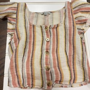 American Eagle Stripe Shirt